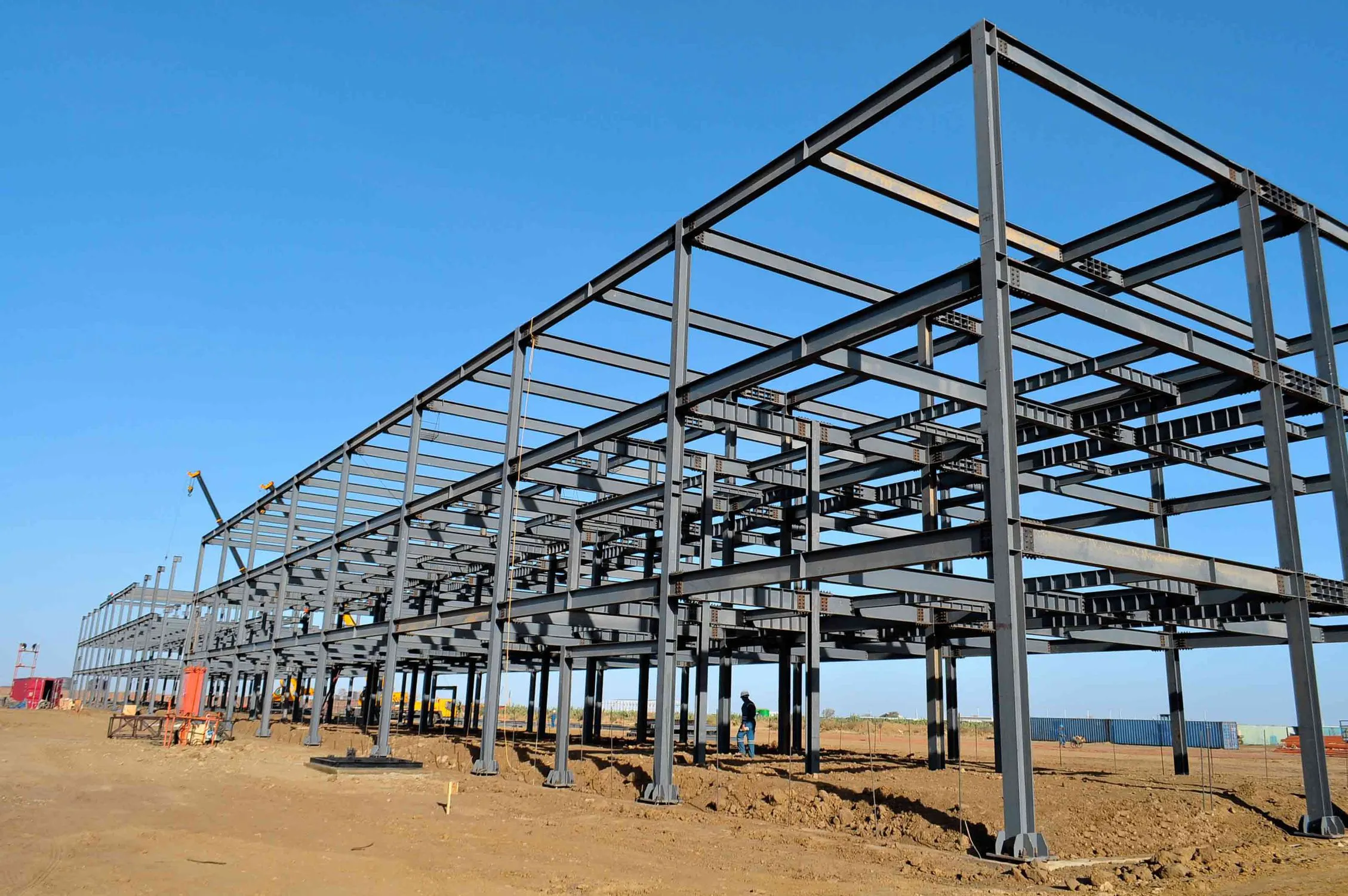 Fabricated Steel Structure Manufacturer and Supplier in India